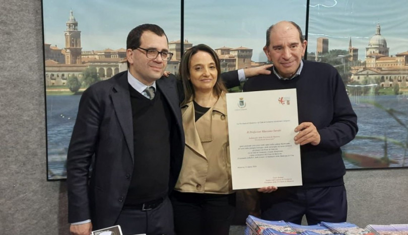 Il monferrino Massimo Iaretti ambassador-ambasciatore di Mantova Provincia del Benessere